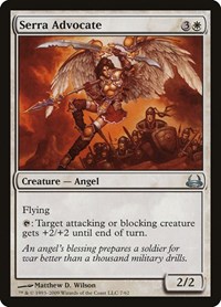 Serra Advocate - Duel Decks: Divine vs. Demonic - Magic: The Gathering card