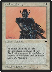 Icatian Infantry (Beard, Jr.) - Fallen Empires - Magic: The Gathering card