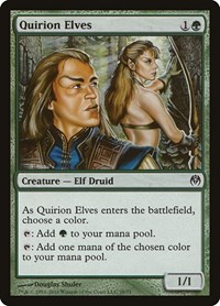 Quirion Elves - Duel Decks: Phyrexia vs. the Coalition - Magic: The Gathering card