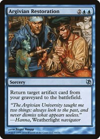 Argivian Restoration (Duel Decks: Elspeth vs. Tezzeret)