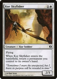 Kor Skyfisher - Duel Decks: Elspeth vs. Tezzeret - Magic: The Gathering card