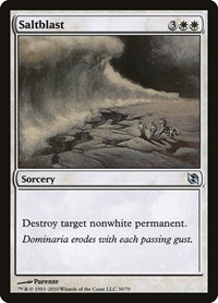 Saltblast - Duel Decks: Elspeth vs. Tezzeret - Magic: The Gathering card