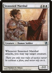 Seasoned Marshal (Duel Decks: Elspeth vs. Tezzeret)