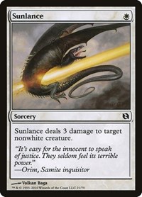 Sunlance (Duel Decks: Elspeth vs. Tezzeret)