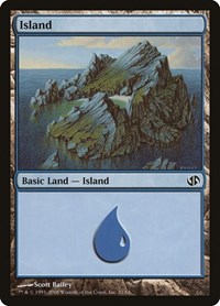 Island (31) - Duel Decks: Jace vs. Chandra - Magic: The Gathering card