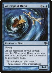 Waterspout Djinn (Duel Decks: Jace vs. Chandra)