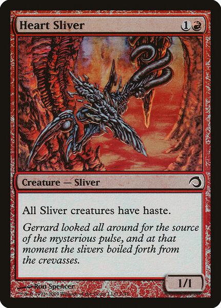 Heart Sliver - Premium Deck Series: Slivers - Magic: The Gathering