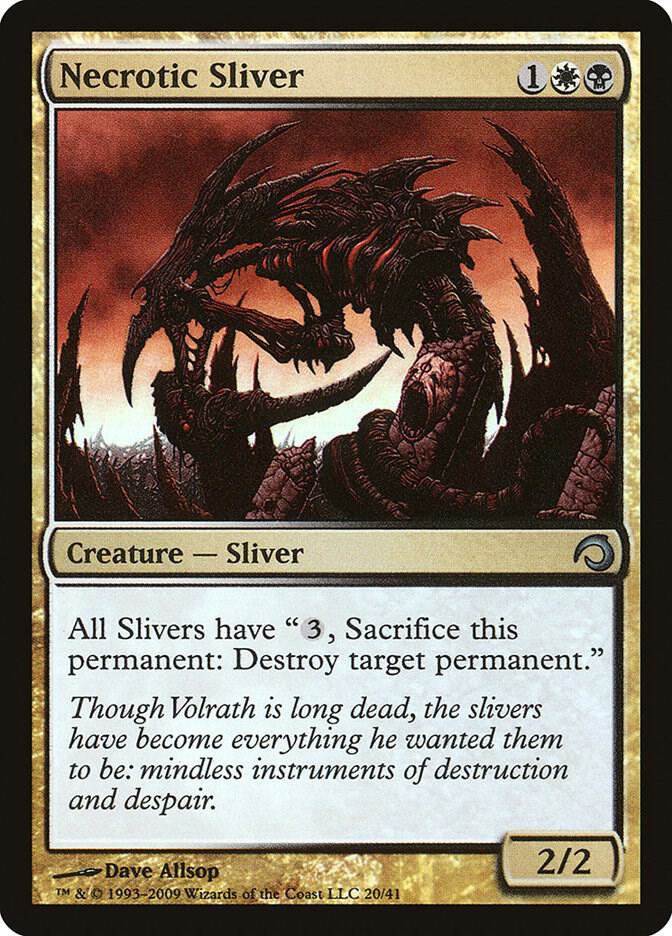 Necrotic Sliver - Premium Deck Series: Slivers - Magic: The