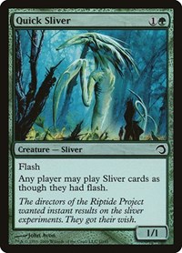 Quick Sliver - Premium Deck Series: Slivers - Magic: The Gathering card