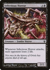 Infectious Horror - Archenemy - Magic: The Gathering card