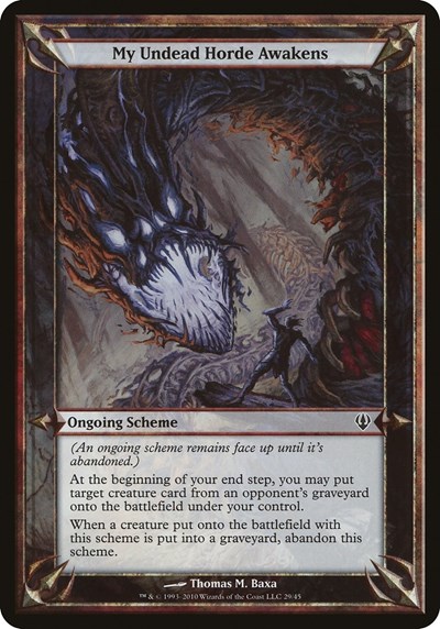 My Undead Horde Awakens (Archenemy)