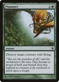 Plummet - Archenemy - Magic: The Gathering card
