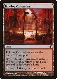 Rakdos Carnarium - Archenemy - Magic: The Gathering card