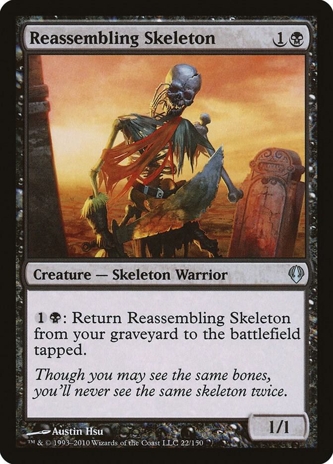 Reassembling Skeleton 22 card