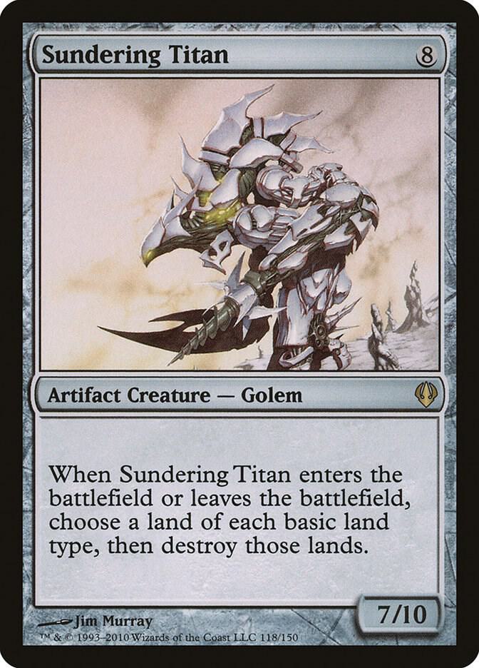 Sundering Titan 118 card
