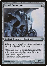 Synod Centurion - Archenemy - Magic: The Gathering card