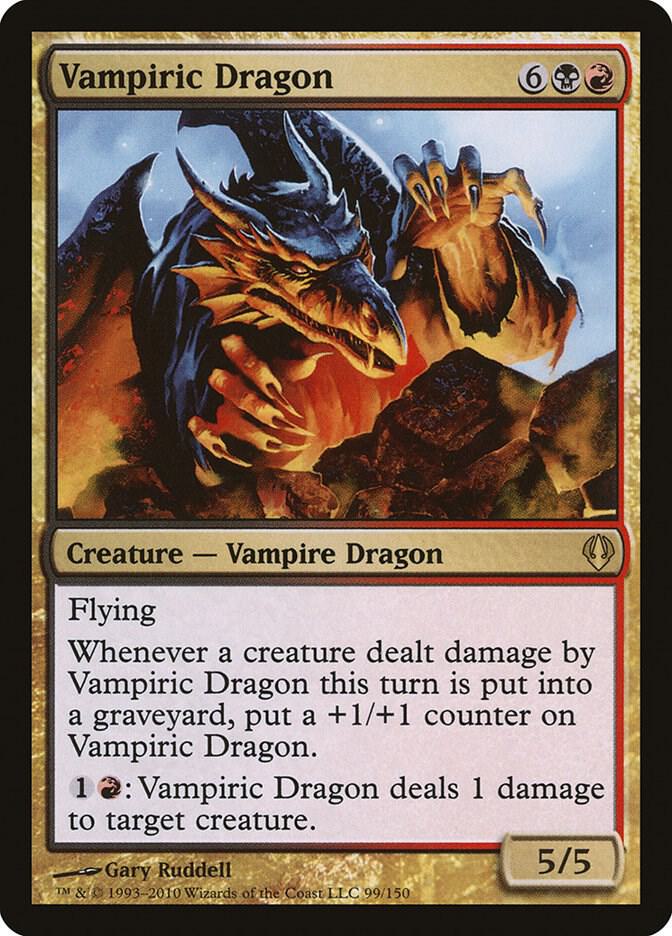 Vampiric Dragon 99 card