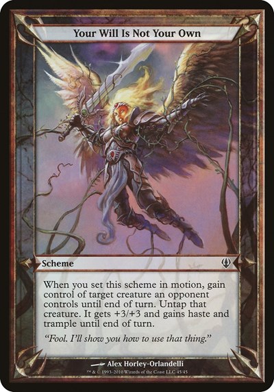 Your Will Is Not Your Own (Archenemy)
