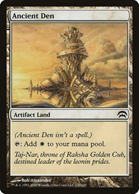 Ancient Den - Planechase - Magic: The Gathering card