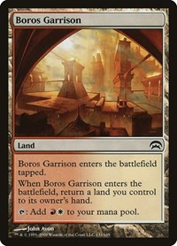 Boros Garrison - Planechase - Magic: The Gathering card