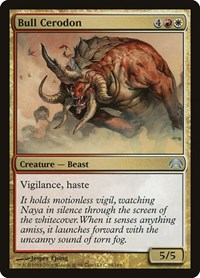 Bull Cerodon - Planechase - Magic: The Gathering card
