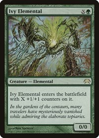 Ivy Elemental - Planechase - Magic: The Gathering card