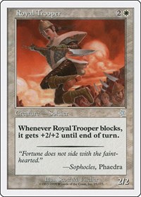 Royal Trooper - Starter 1999 - Magic: The Gathering card