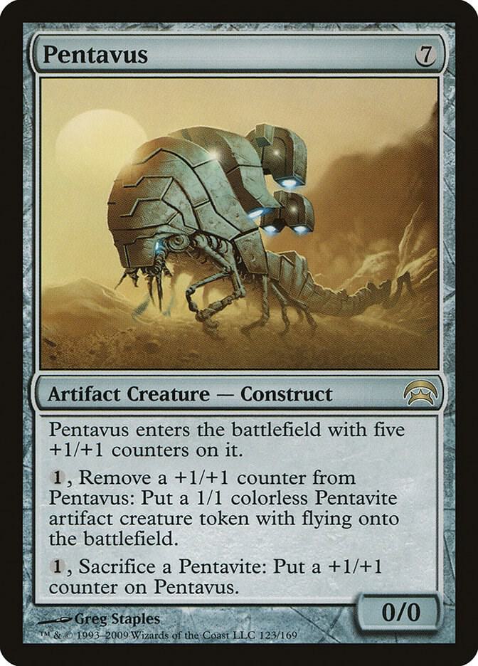 Pentavus 123 card