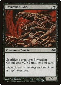 Phyrexian Ghoul - Planechase - Magic: The Gathering card