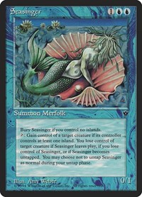 Seasinger - Fallen Empires - Magic: The Gathering card