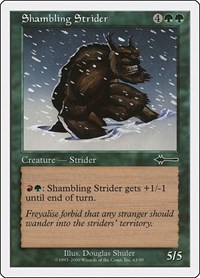 Shambling Strider - Beatdown Box Set - Magic: The Gathering card