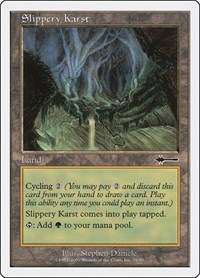 Slippery Karst - Beatdown Box Set - Magic: The Gathering card