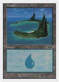 Island (110) - Battle Royale Box Set - Magic: The Gathering card