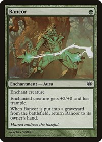 Rancor - Duel Decks: Garruk vs. Liliana - Magic: The Gathering card