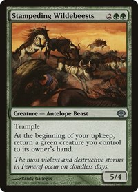 Stampeding Wildebeests (Duel Decks: Garruk vs. Liliana)