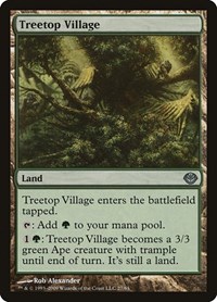 Treetop Village (Duel Decks: Garruk vs. Liliana)