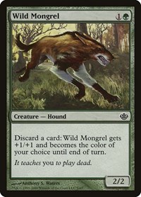Wild Mongrel (Duel Decks: Garruk vs. Liliana)