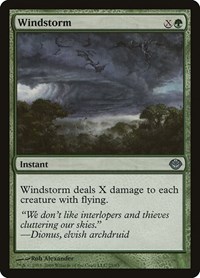 Windstorm - Duel Decks: Garruk vs. Liliana - Magic: The Gathering card