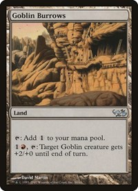 Goblin Burrows - Duel Decks: Elves vs. Goblins - Magic: The Gathering card