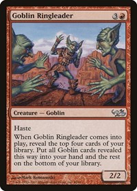 Goblin Ringleader - Duel Decks: Elves vs. Goblins - Magic: The Gathering card