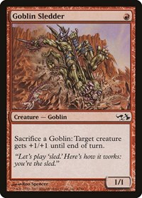 Goblin Sledder - Duel Decks: Elves vs. Goblins - Magic: The Gathering card