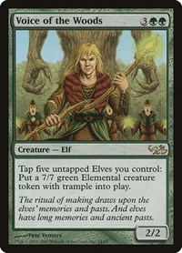 Voice of the Woods - Duel Decks: Elves vs. Goblins - Magic: The Gathering card