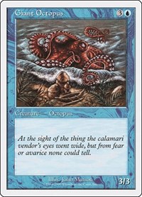 Giant Octopus - Starter 2000 - Magic: The Gathering card
