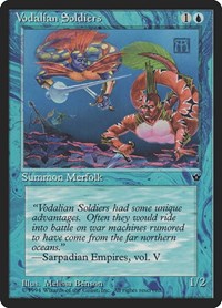 Vodalian Soldiers (Benson) - Fallen Empires - Magic: The Gathering card