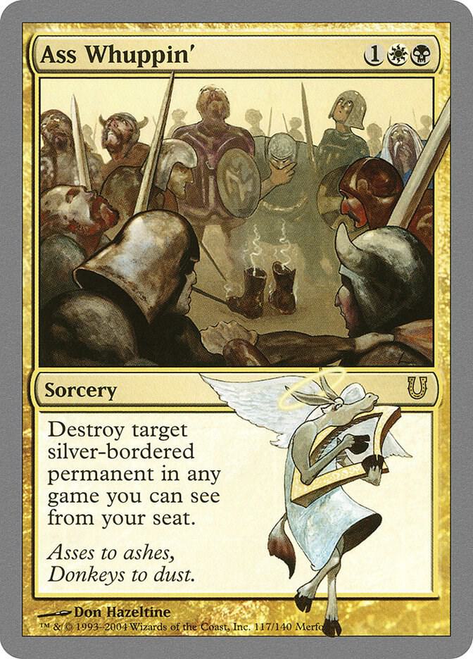 Ass Whuppin' - Unhinged - Magic: The Gathering Ass Whuppin' - Unhinged - Magic: The Gathering
