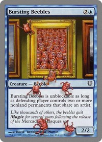 Bursting Beebles - Unhinged - Magic: The Gathering card