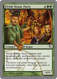 Elvish House Party - Unhinged - Magic: The Gathering card