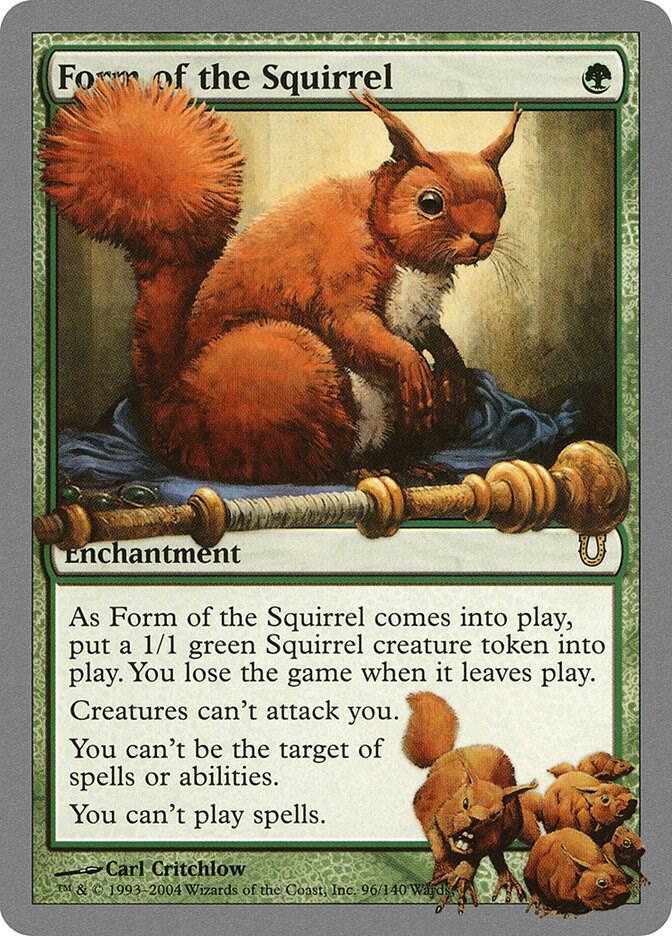 mtg プレイマット Force of Squirrel 意志の力 SCG リス E61B5E6EF9F8DDE3D5E20533959151
