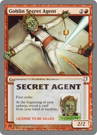 Goblin Secret Agent - Unhinged - Magic: The Gathering card