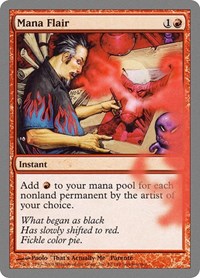 Mana Flair - Unhinged - Magic: The Gathering card